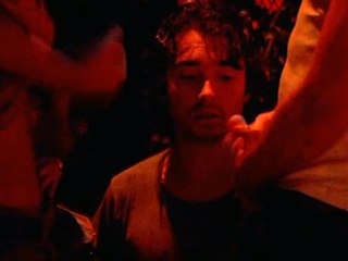 The gays let the guy go around in a circle